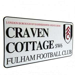 Fulham FC Street Sign 1