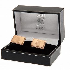 Liverpool FC Rose Gold Plated Cufflinks 1