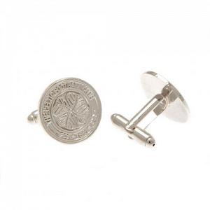 Celtic FC Silver Plated Formed Cufflinks 1