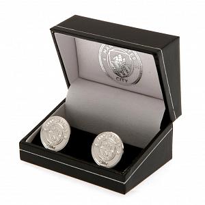 Manchester City FC Silver Plated Formed Cufflinks 1