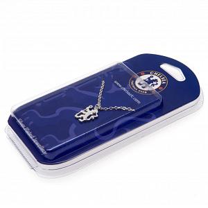 Chelsea FC Pendant & Chain - Silver Plated - Lion 2