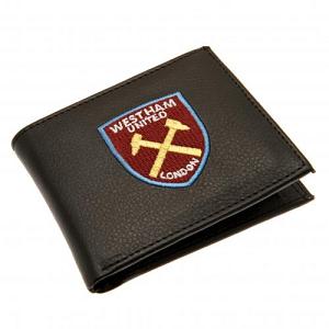 West Ham United FC Leather Wallet - Embroidered Crest 1