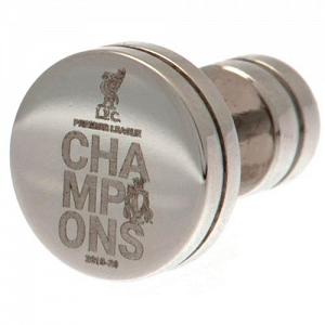 Liverpool FC Premier League Champions Stainless Steel Stud Earring 1