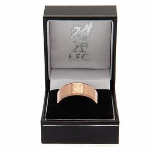 Liverpool FC Rose Gold Plated Ring Large 1