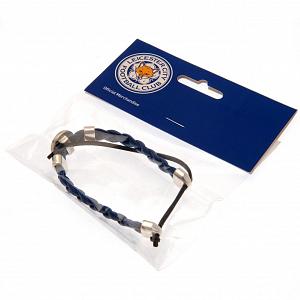 Leicester City FC PU Slider Bracelet 1