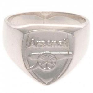 Arsenal FC Ring - Sterling Silver - Size R 1