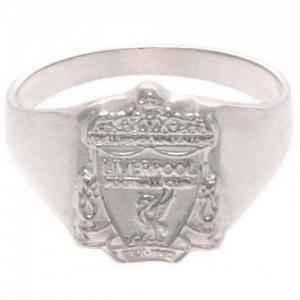 Liverpool FC Ring - Sterling Silver - Size R 1