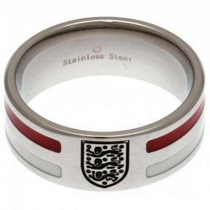 England Ring - Colour Stripe - Size U 1