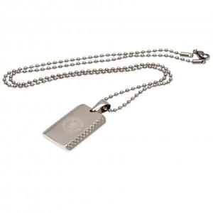 Chelsea FC Dog Tag & Chain - Pattern 1