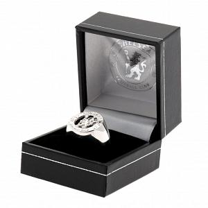 Chelsea FC Ring - Sterling Silver - Size X 2