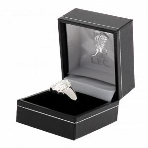 Liverpool FC Ring - Sterling Silver - Size R 2