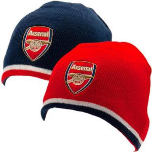 Arsenal FC Reversible Knitted Hat 1