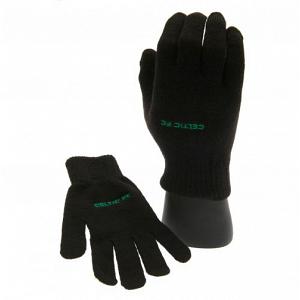 Celtic FC Knitted Gloves Junior 1