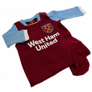 West Ham United FC Sleepsuit 9/12 mths 1