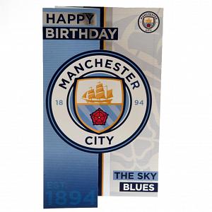 Manchester City FC Birthday Card 1