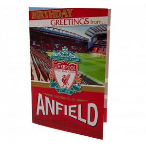 Liverpool FC Pop-Up Birthday Card 1