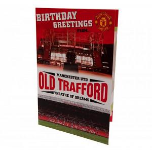 Manchester United FC Pop-Up Birthday Card 1